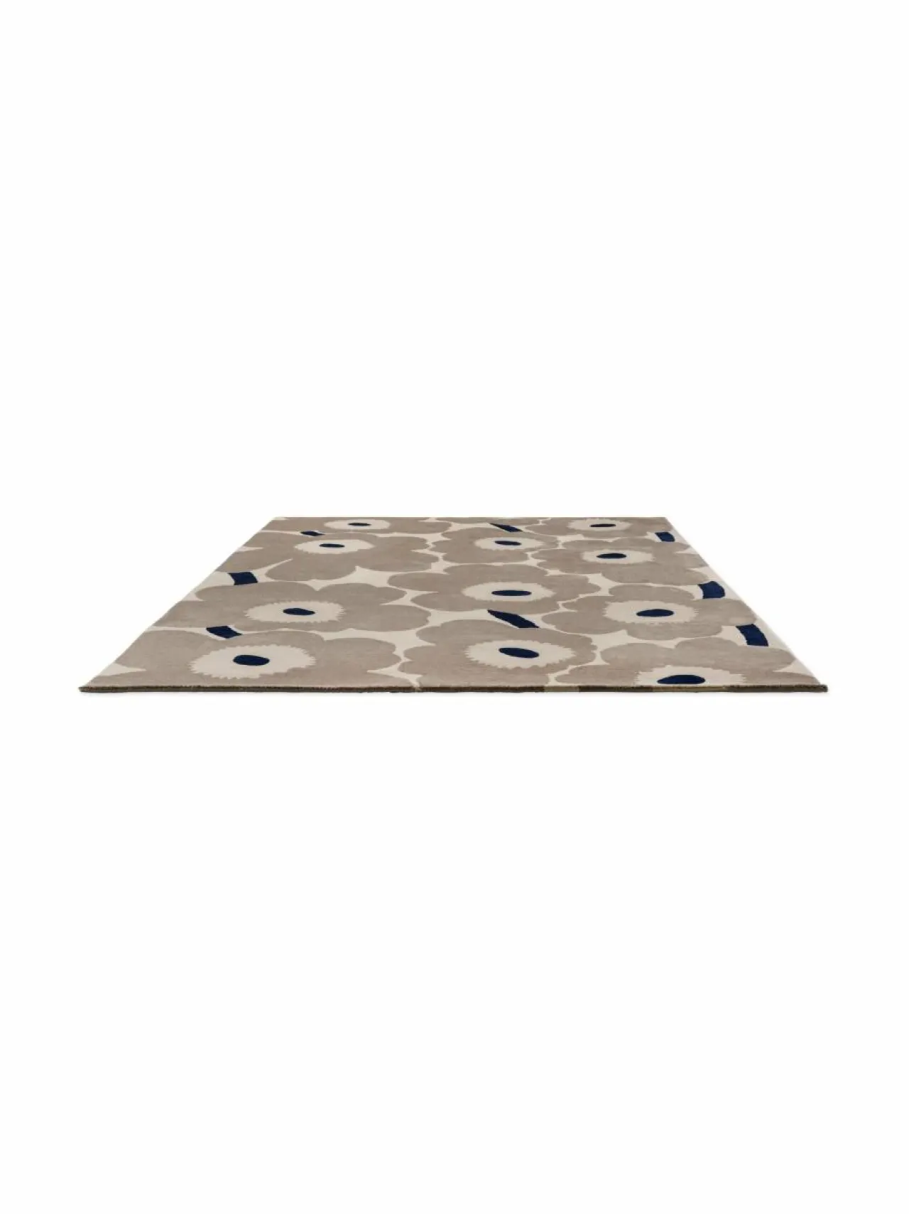 Matot<Marimekko Unikko-villamatto 132401 GREIGE