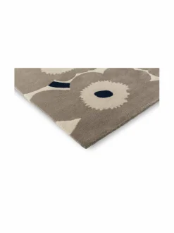 Matot<Marimekko Unikko-villamatto 132401 GREIGE