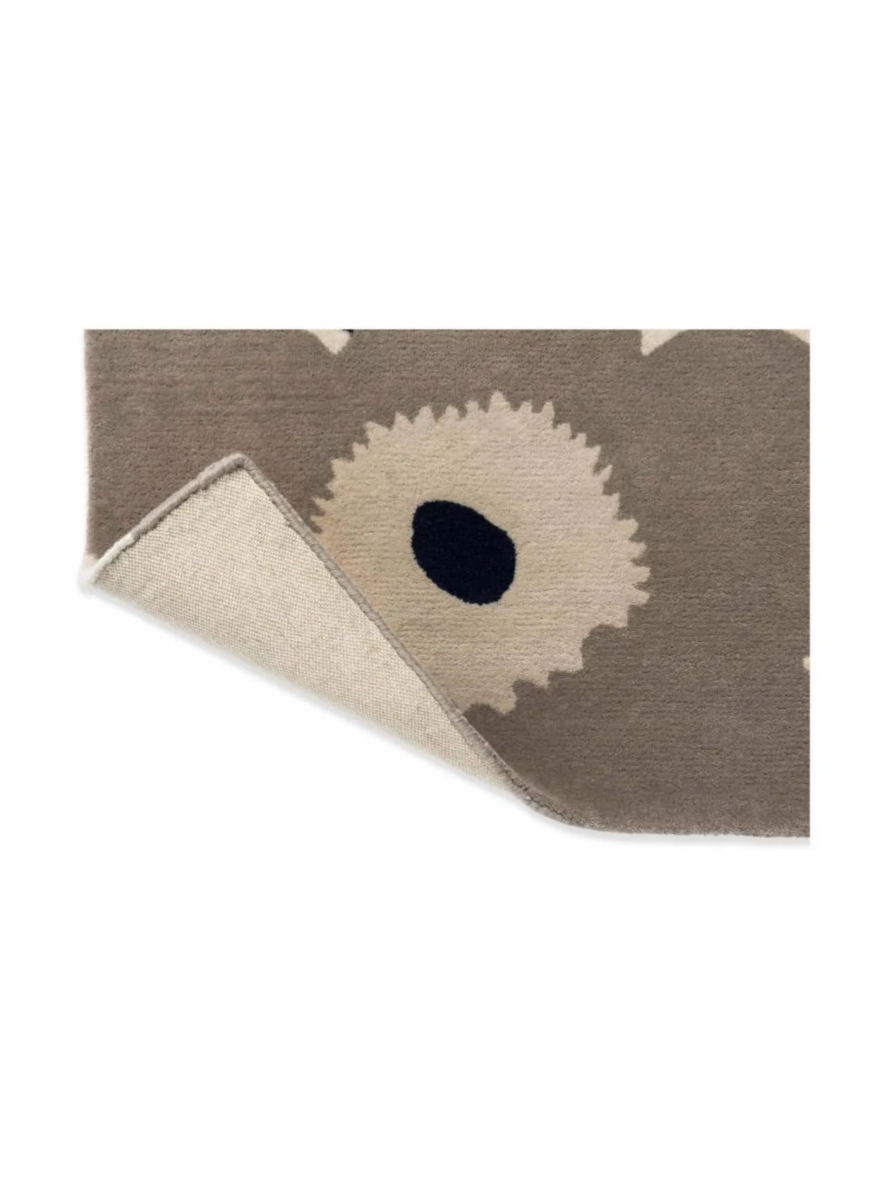 Matot<Marimekko Unikko-villamatto 132401 GREIGE