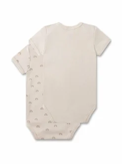 Bodyt & Potkupuvut<Sanetta Unisex-body 2-pack 1874 KOKOS