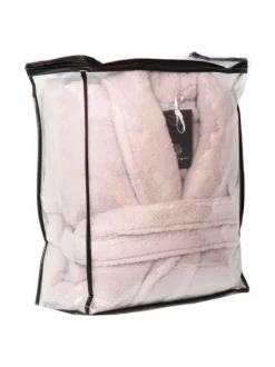 Kylpyhuonetekstiilit<LUIN LIVING Unisex-kylpytakki DUSTY ROSE