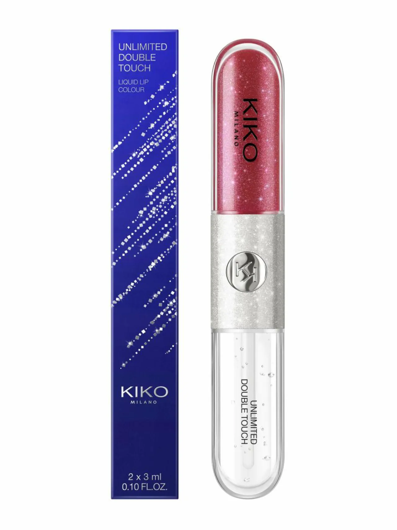KIKO Milano Unlimited Double Touch Night Edition -nestemäinen huulipuna^ Huulet