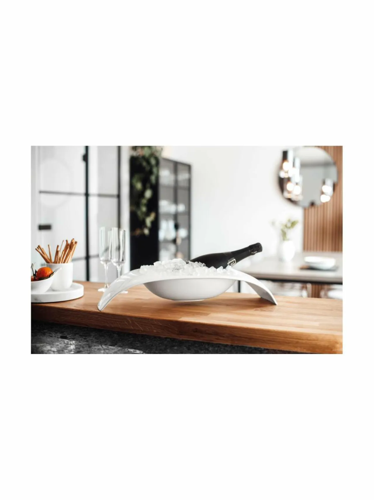 Tarjoiluastiat<Villeroy & Boch Urban Nature Fruit -jalallinen tarjoilukulho WHITE