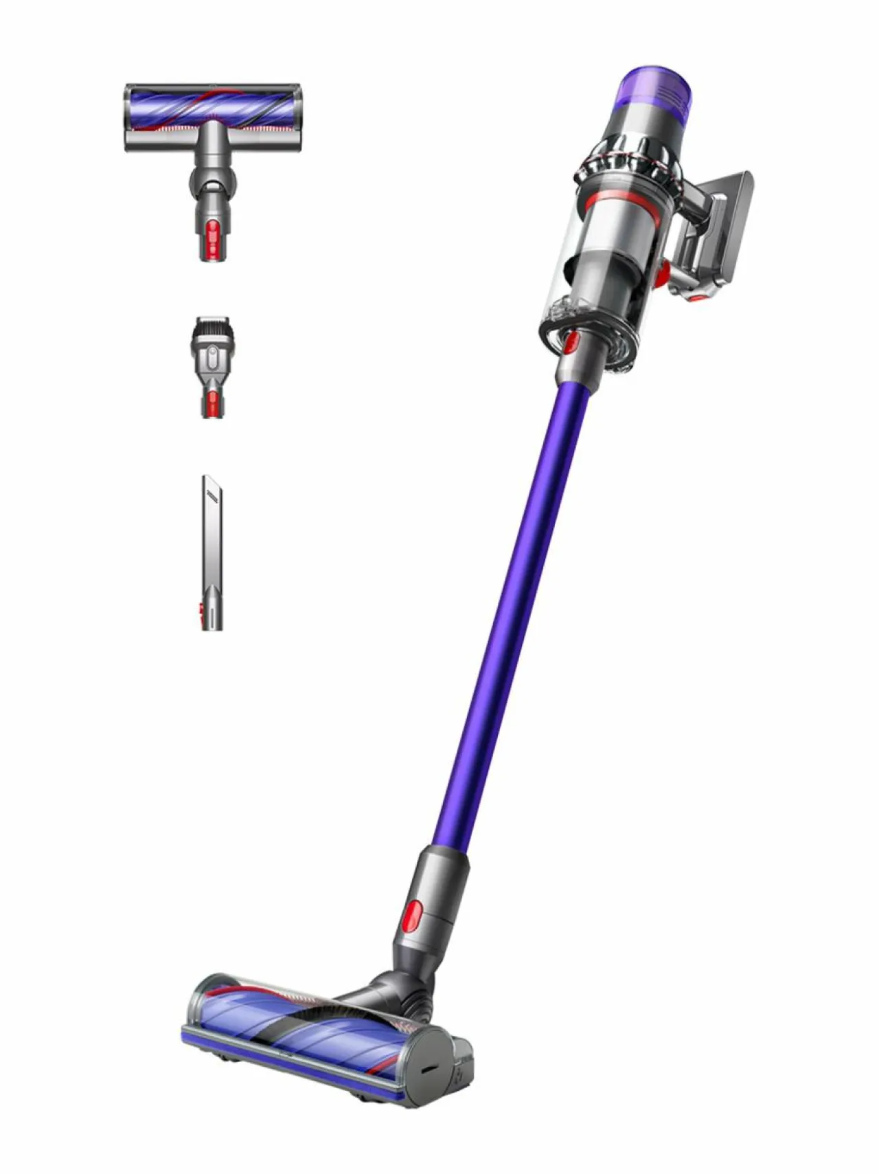 Pölynimurit<Dyson V11 Advanced -johdoton varsi-imuri NICKEL/PURPLE