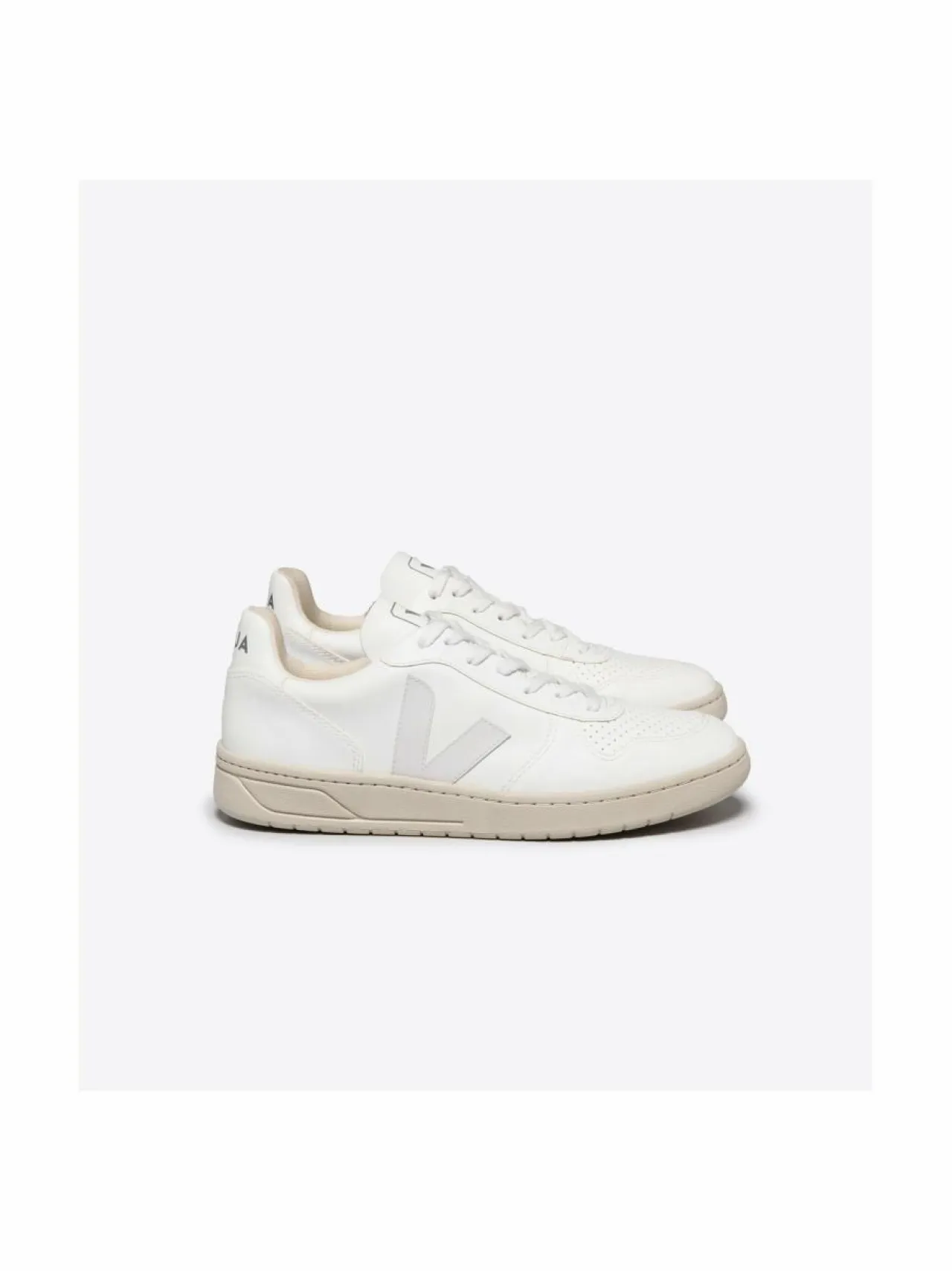 Urheilujalkineet|Tennarit & Sneakerit<VEJA V-10 CWL -vegaaniset sneakerit FULL-WHITE