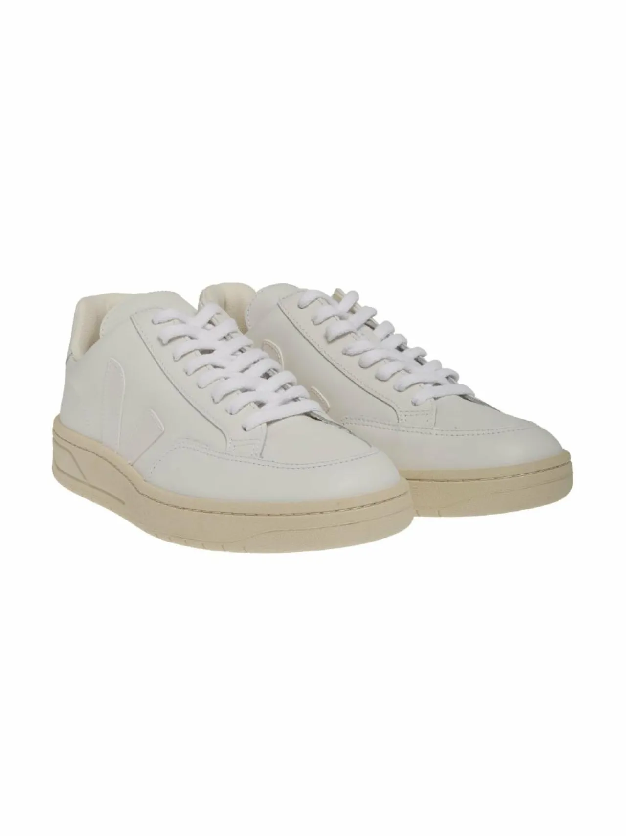 Urheilujalkineet|Tennarit & Sneakerit<VEJA V-12 -nahkatennarit EXTRA-WHITE