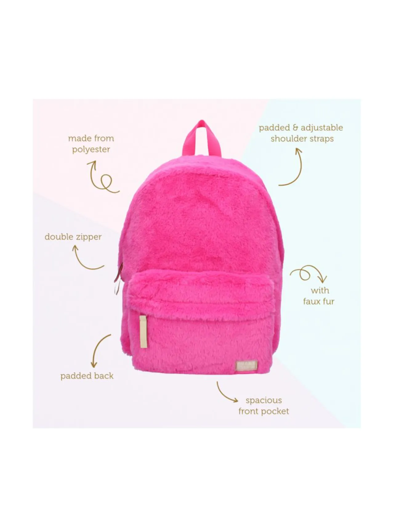 VADOBAG Reppu Milky Kiss the Wow Factor, pinkki^ Luovuus & Oppiminen