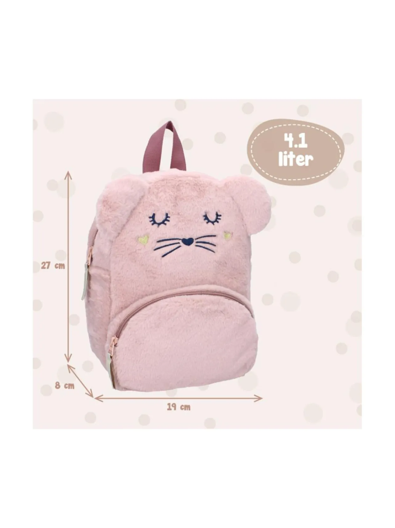 VADOBAG Selkäreppu Pret the Adorables, vaaleanpunainen^ Luovuus & Oppiminen