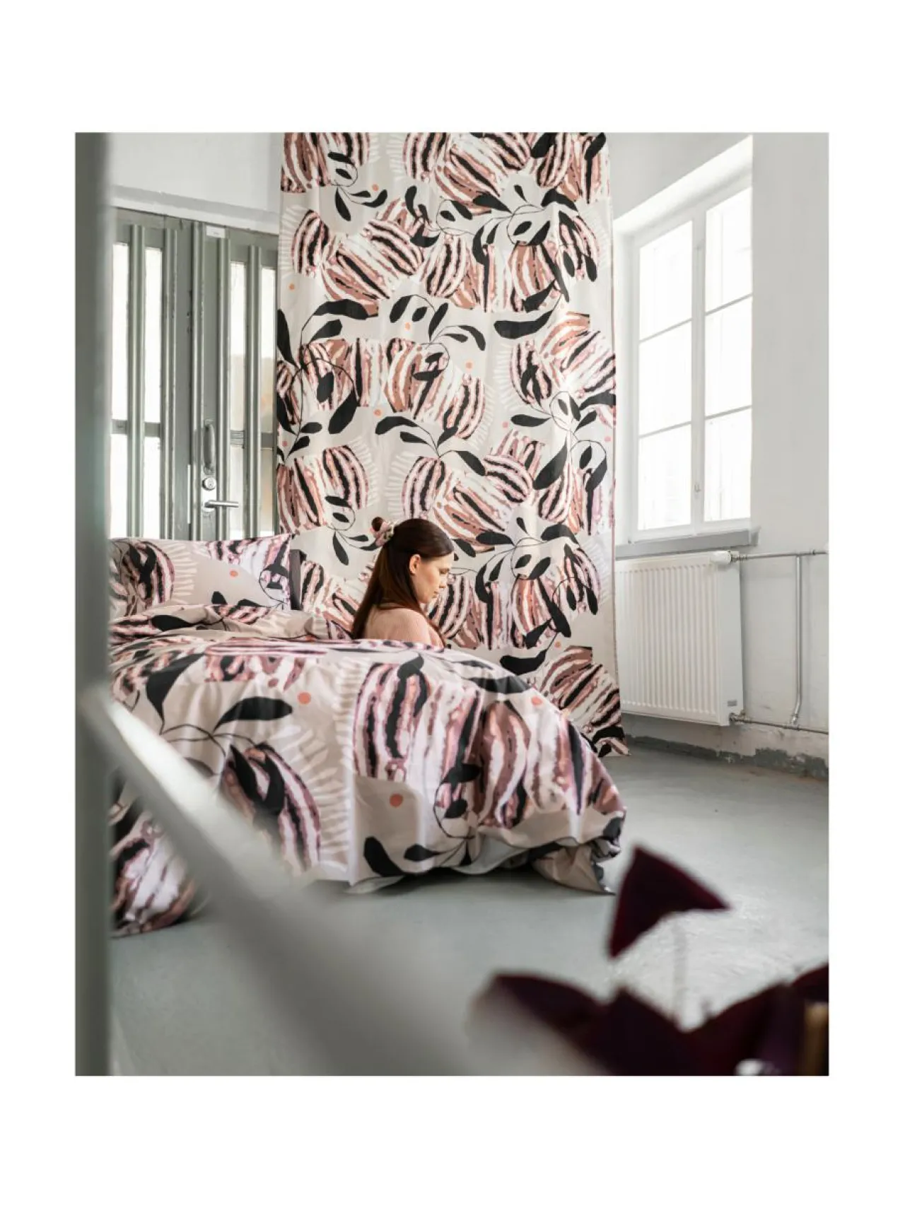 Valmisverhot<Vilpola Valmisverho Sunnuntai BEIGE