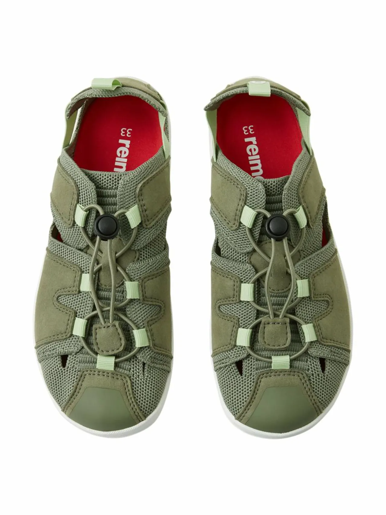 Sandaalit<Reima Valoa Barefoot -paljasjalkasandaalit 8920 GREYISH GREEN