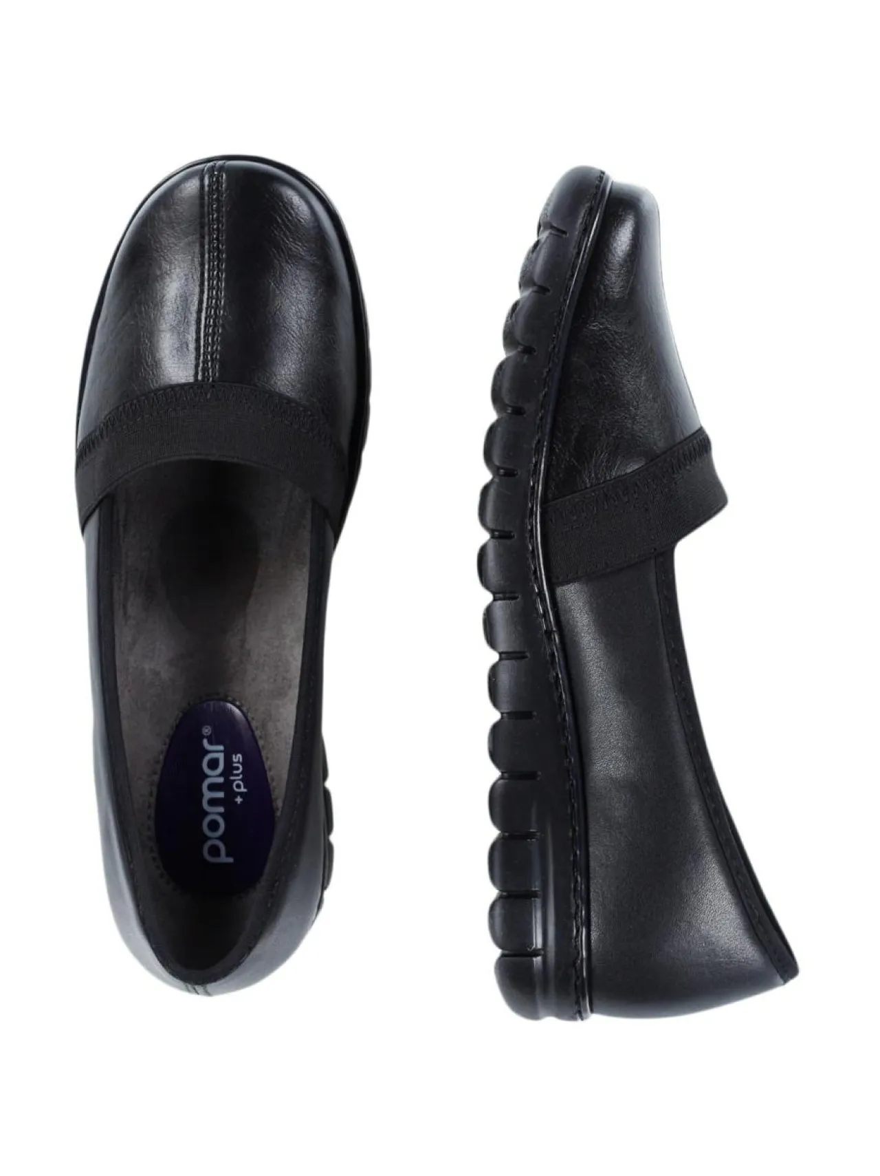 Pomar +plus VANAMO Naisten Pomar+ stretch ballerinat^ Kävelykengät & Loaferit