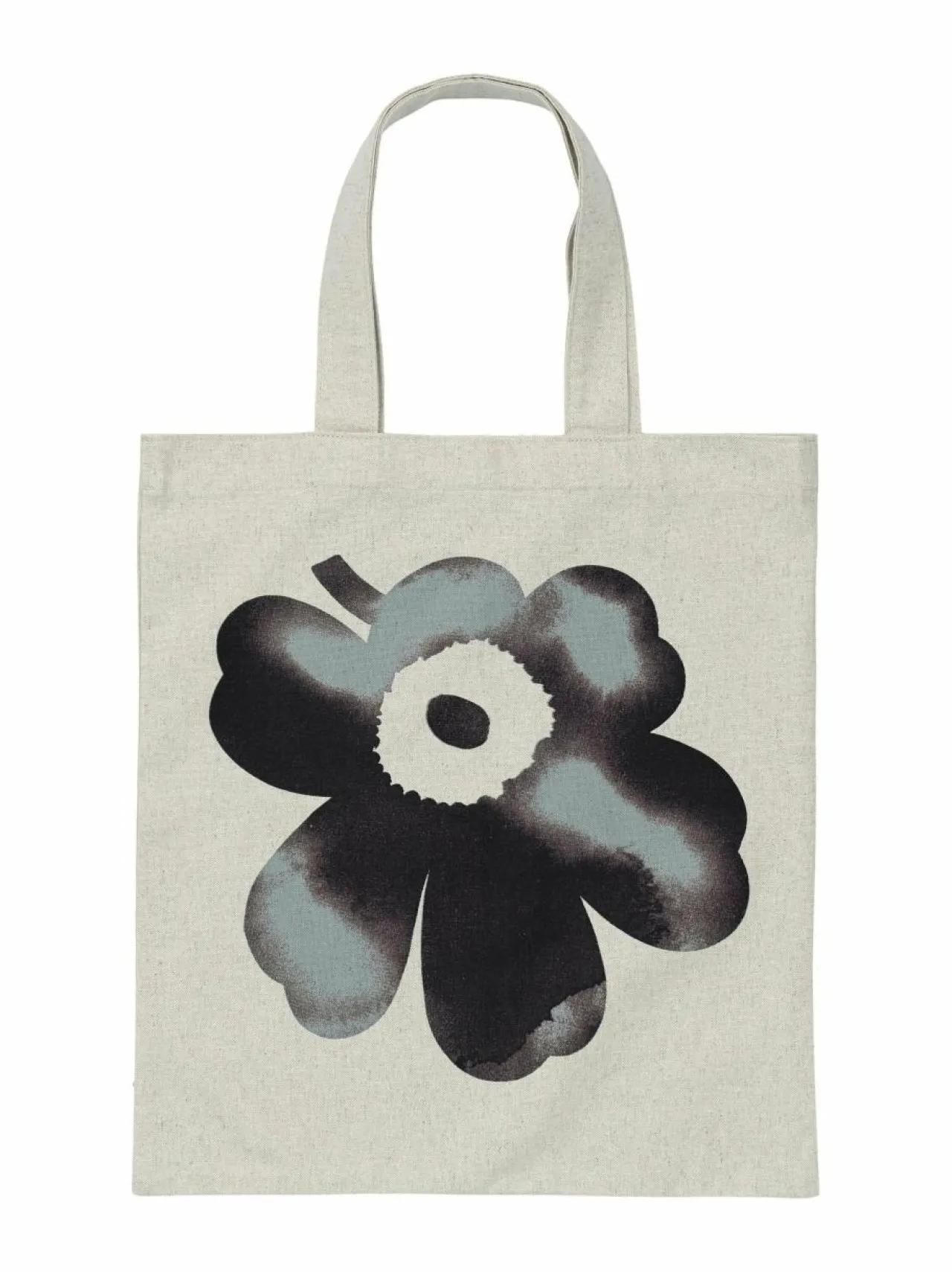 Shopperit<Marimekko Vankka Akvarelli Unikko Kioski -shopperi 899 BLACK, GREY, OFF WHITE