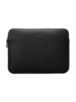 Tietokonelaukut<MMV Bags Varese Laptop Sleeve -nahkasuoja 13 MUSTA