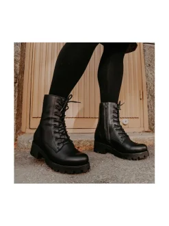 Nilkkurit<Pomar VARJO Naisten GORE-TEX® maiharit BLACK NAPPA