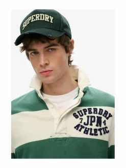 Hatut & Pipot<Superdry Varsity Logo Trucker -lippalakki XO9 ACADEMY GREEN
