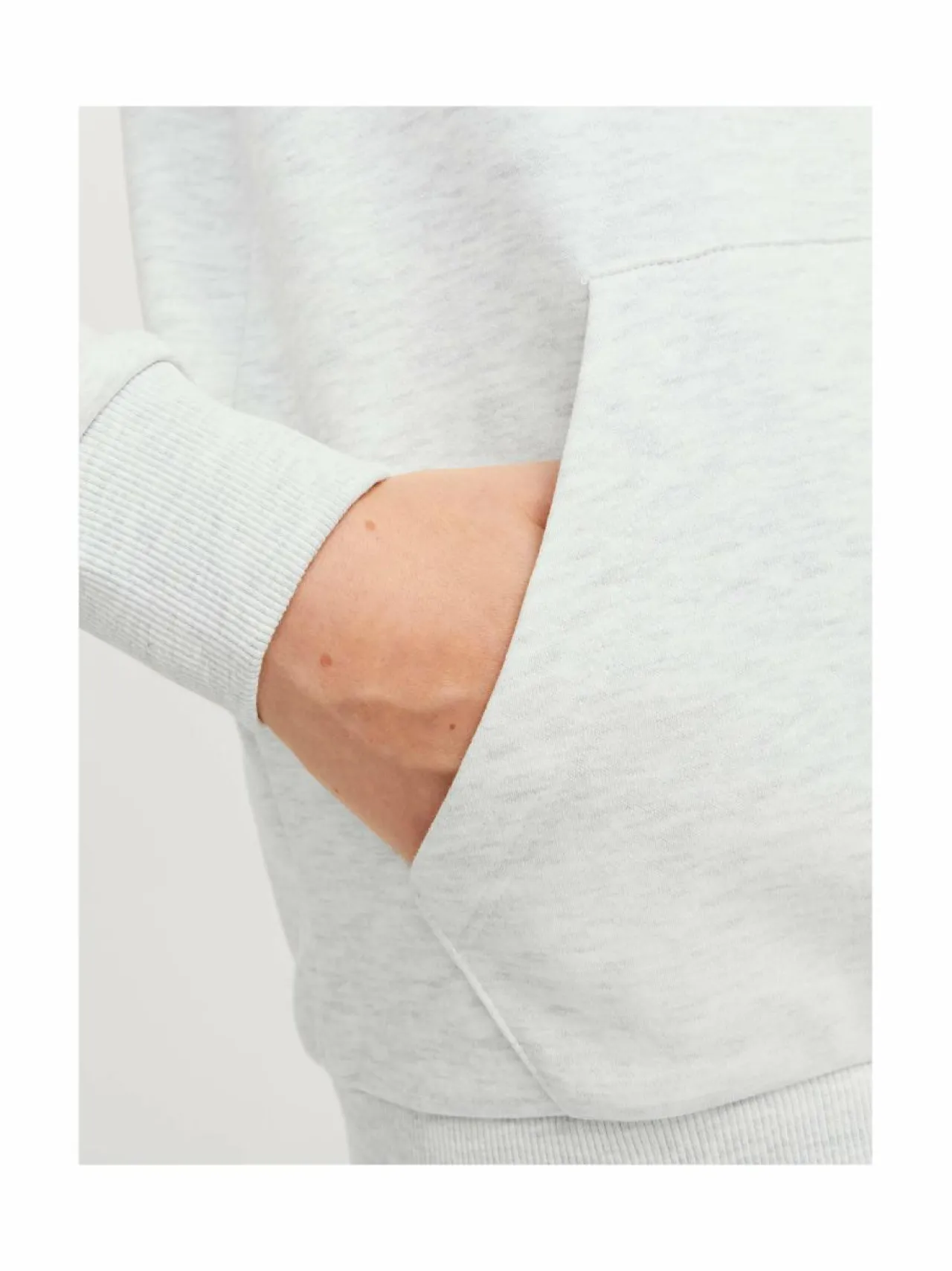 Colleget & Hupparit|Colleget & Hupparit<JACK & JONES junior Varsity-huppari WHITE MELANGE FIT:LOOSE