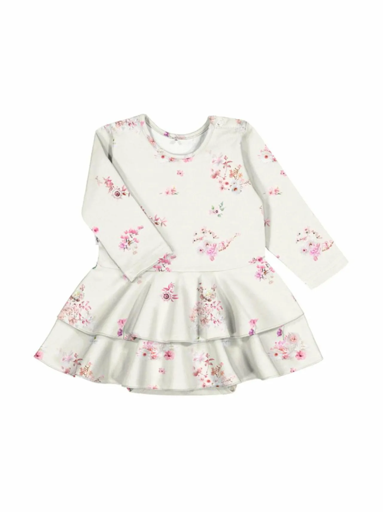 Mekot & Hameet<Gugguu Vauvan printtikuvioitu frillamekko TINYJOY