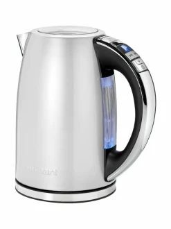 Kahvin- & Vedenkeittimet<Cuisinart Vedenkeitin näytöllä STEEL