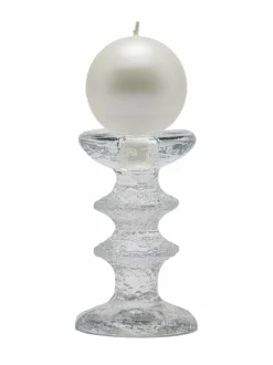 Kynttilät & Lyhdyt<Balmuir Velvet Festivo -pallokynttilä 6 cm PEARL (VALKOINEN)