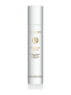 T-LAB Professional Velvet Flex Hair Mousse Medium -muotovaahto 100ml^ Muotoilu & Viimeistely