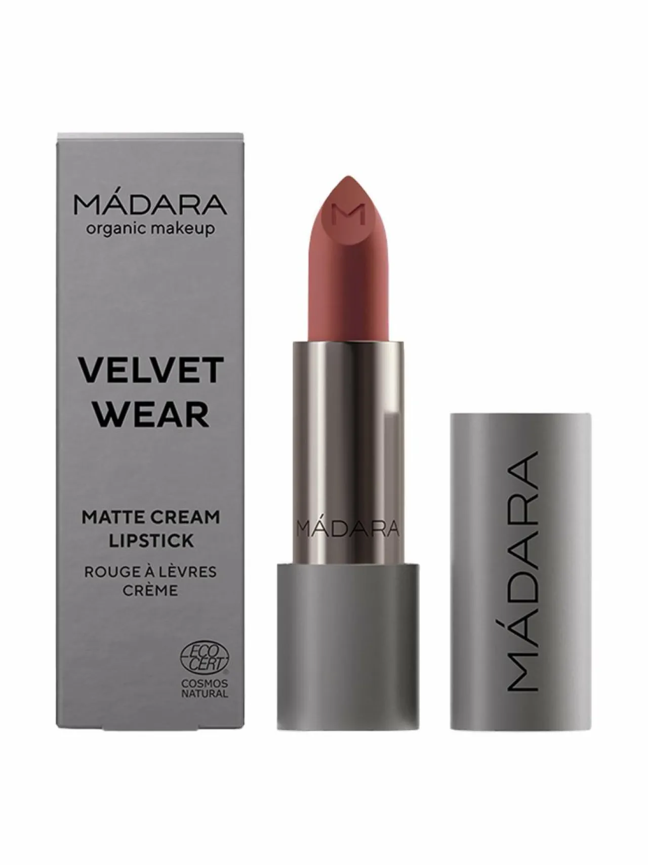 Madara Velvet Wear Cream Lipstick, N32 -huulipuna^ Meikit