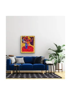 Taulut & Julisteet<Pia Rydman Art Venus vauhdissa, 55x46cm, akryylimaalaus, Pia Rydman