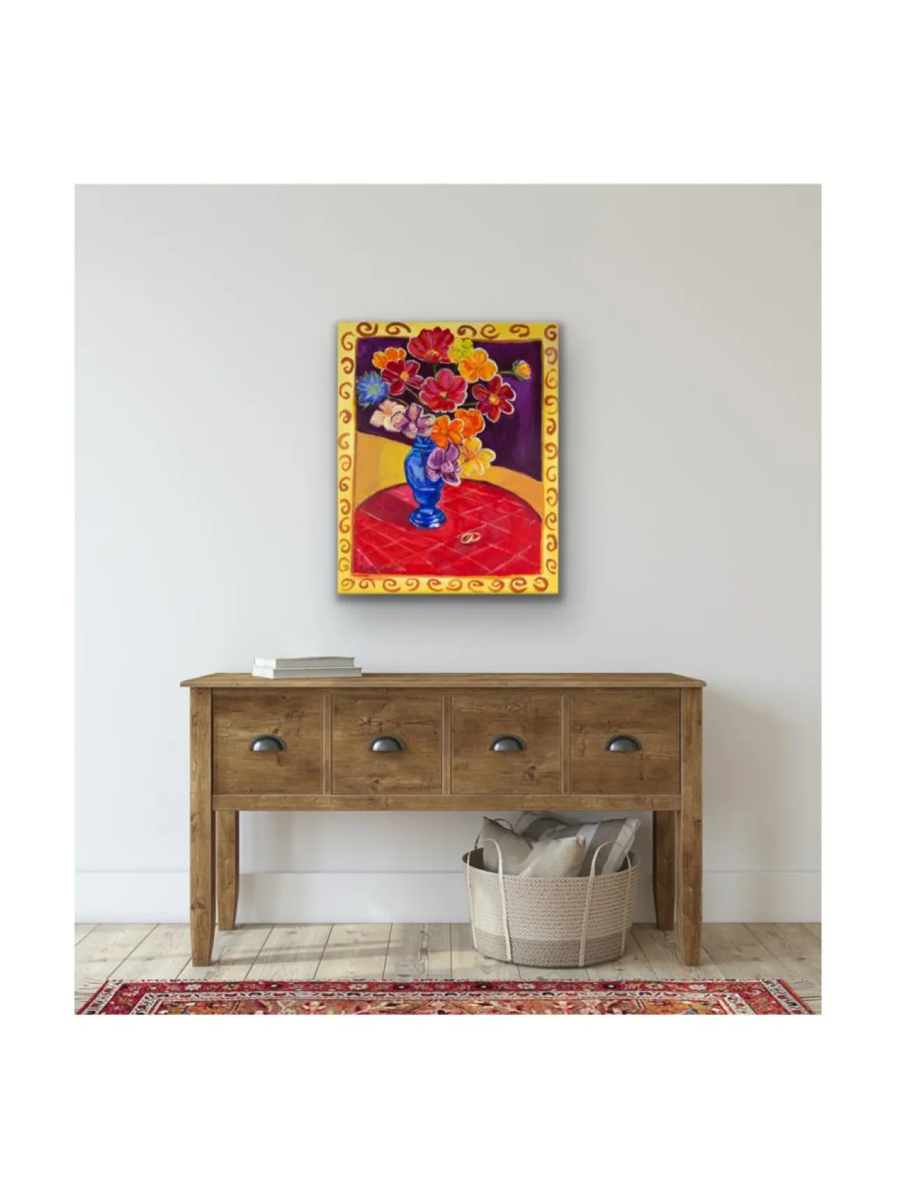 Taulut & Julisteet<Pia Rydman Art Venus vauhdissa, 55x46cm, akryylimaalaus, Pia Rydman