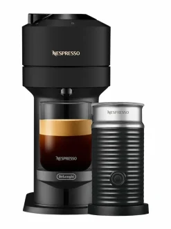 Kahvin- & Vedenkeittimet<Nespresso Vertuo Next Aeroccino -kapselikeitin BLACK