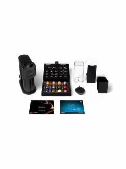 Kahvin- & Vedenkeittimet<Nespresso Vertuo Next Aeroccino -kapselikeitin BLACK