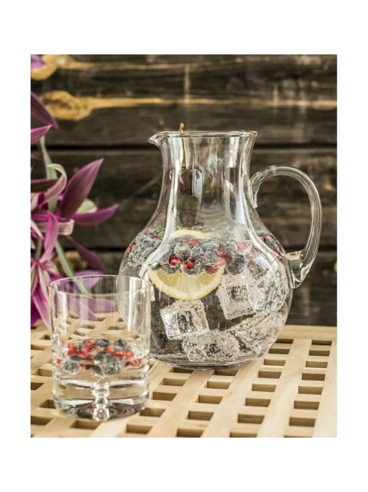 Krosno Vesikannu Harmony 1800ml^ Lasit