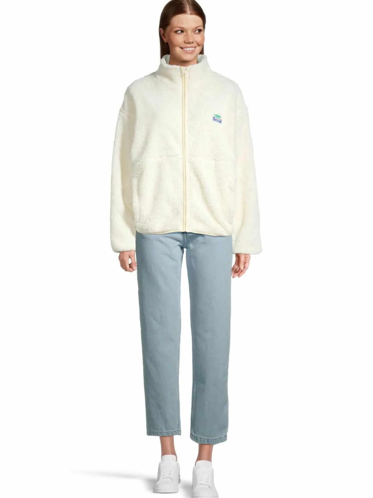 Takit<American Vintage Vestes-teddytakki ECRU