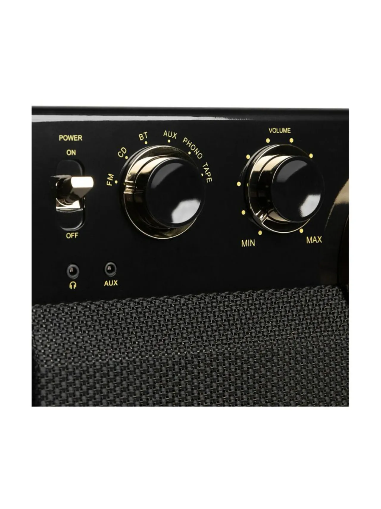 Audio<Victrola Empire 6-In-1 Musiikkikeskus ESPRESSO