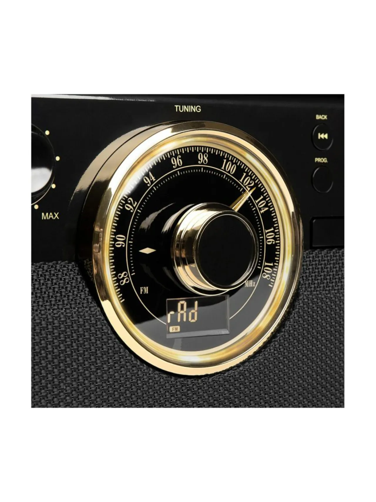 Audio<Victrola Empire 6-In-1 Musiikkikeskus ESPRESSO
