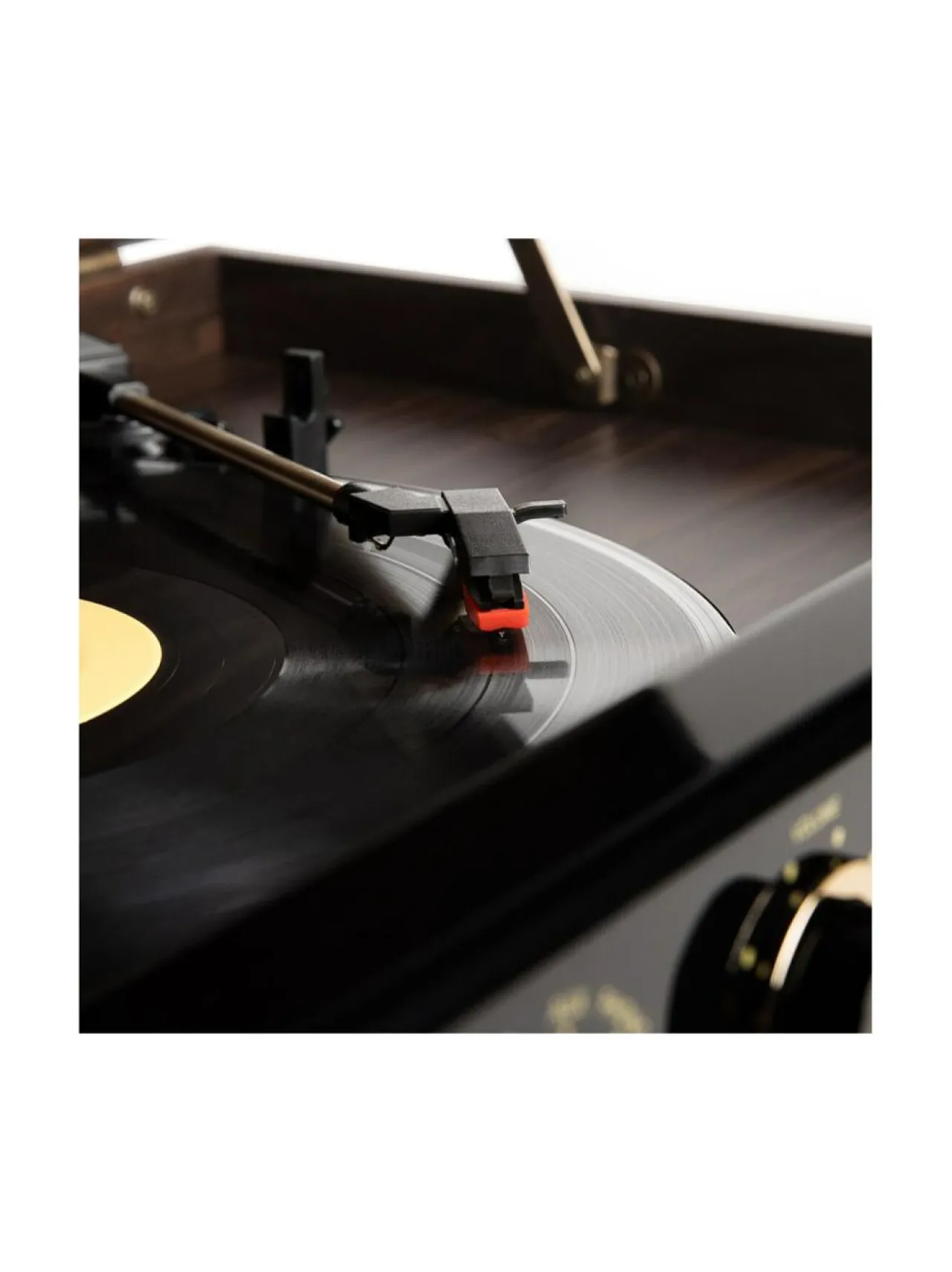Audio<Victrola Empire 6-In-1 Musiikkikeskus ESPRESSO