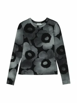 Paidat & Puserot<Marimekko Viedä Akvarelli Unikko -trikoopaita 999 DARK GREY, BLACK