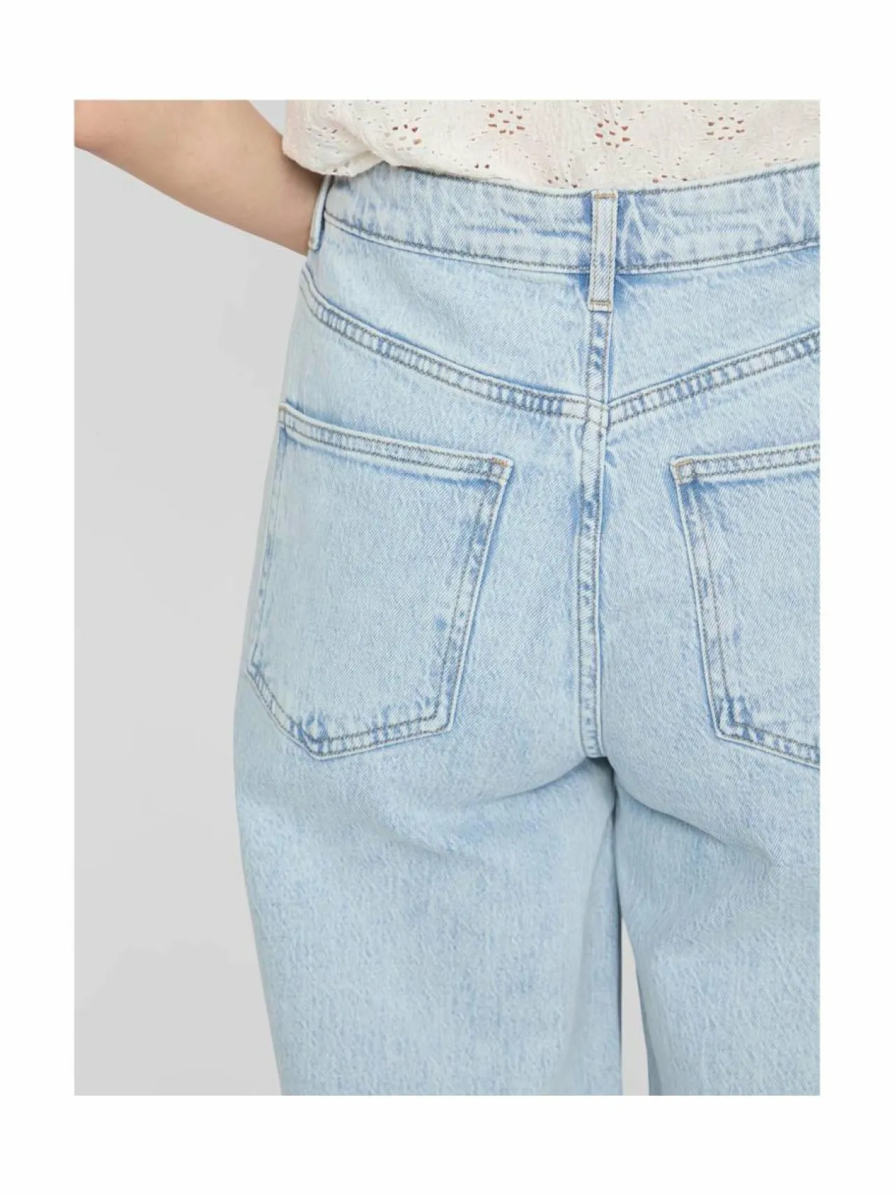 Farkut<Vila Vifreya Jaf -farkut LIGHT BLUE DENIM