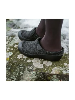 Kävelykengät & Loaferit<Pomar VIIRU Naisten huopatossut GRANIT FELT