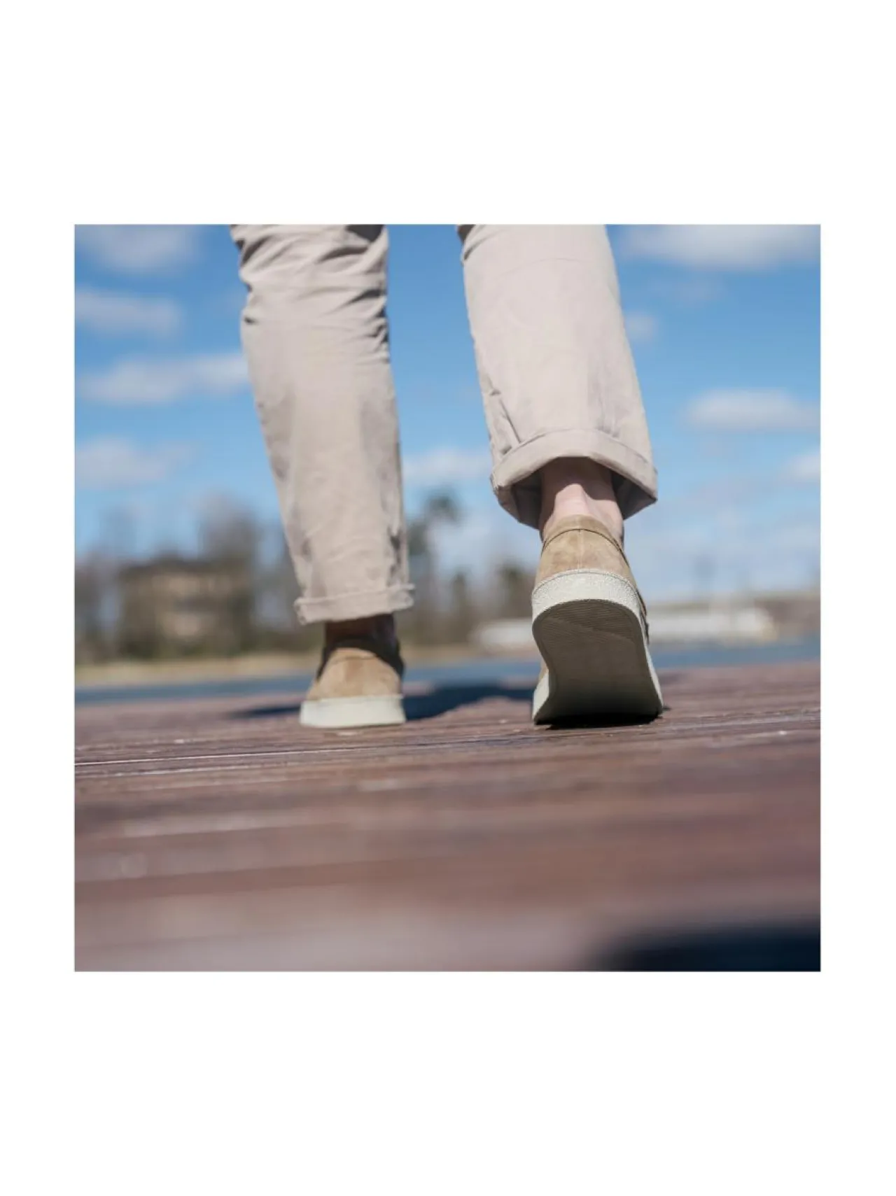 Kävelykengät & Loaferit<Pomar VIKLO Miesten loaferit SAND SUEDE