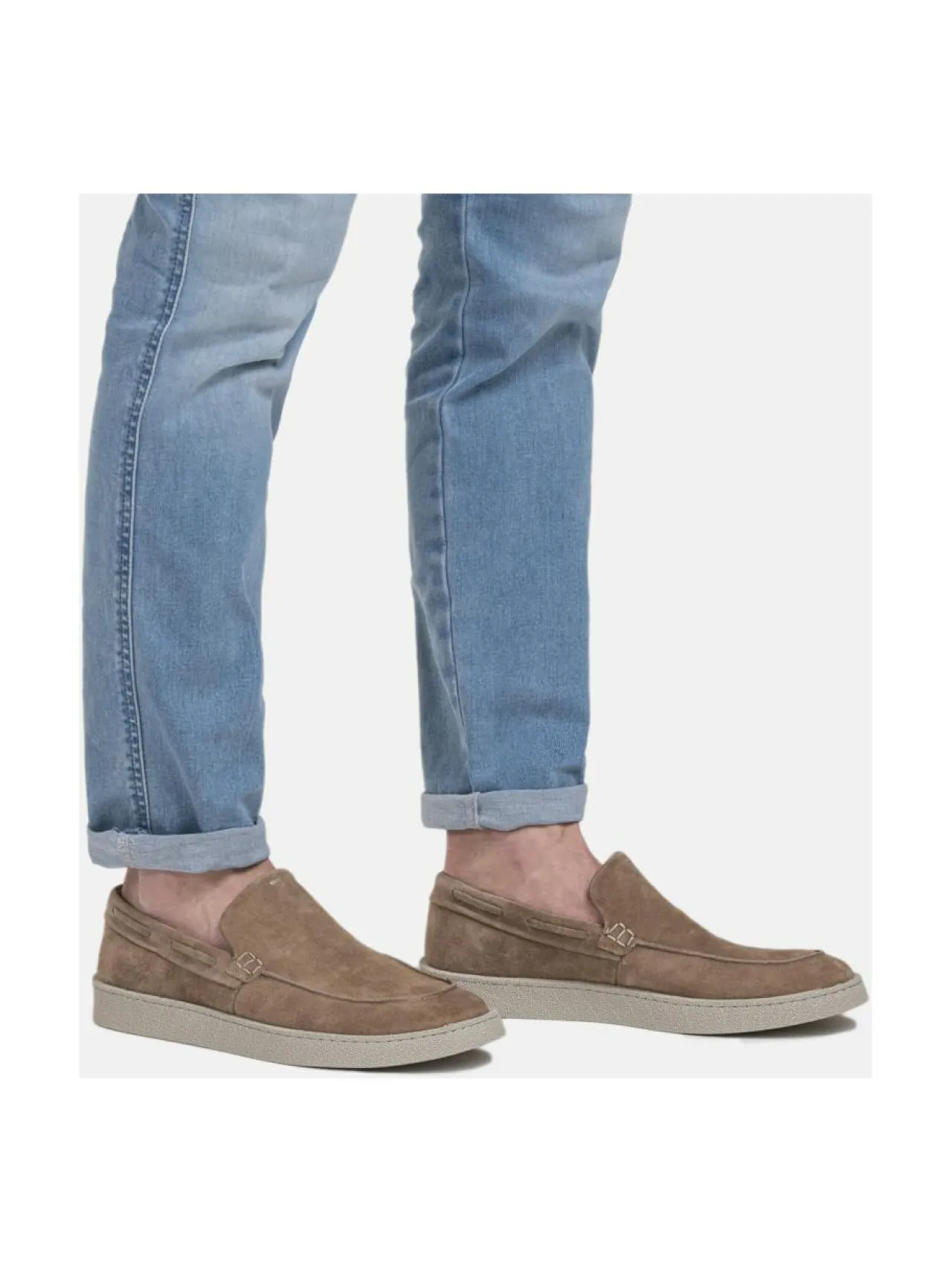 Kävelykengät & Loaferit<Pomar VIKLO Miesten loaferit SAND SUEDE