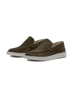 Kävelykengät & Loaferit<Pomar VIKLO Miesten loaferit GREEN SUEDE