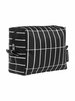 Kylpyhuonetarvikkeet<Marimekko Vilja Pieni Tiiliskivi -kosmetiikkalaukku 910 BLACK, WHITE