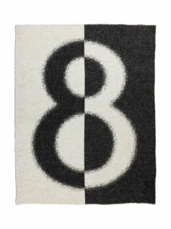 Sisustustyynyt|Huovat & Päiväpeitot<Iittala Villahuopa 130 x 180 cm BLACK