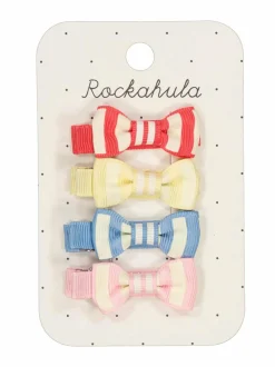 Rockahula Vintage Seaside Mini Bow Clips -hiuspinnit 4 kpl^ Korut & Hiuskoristeet