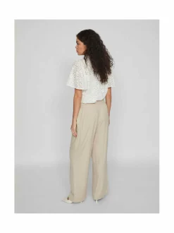 Housut<Vila VipRicil-housut FEATHER GRAY