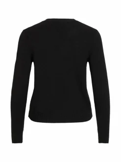 Neuleet<Vila Viril-neuletakki BLACK