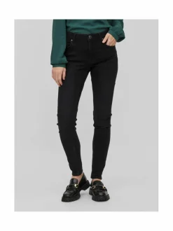 Farkut<Vila Visarah skinny -farkut BLACK