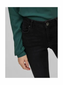 Farkut<Vila Visarah skinny -farkut BLACK