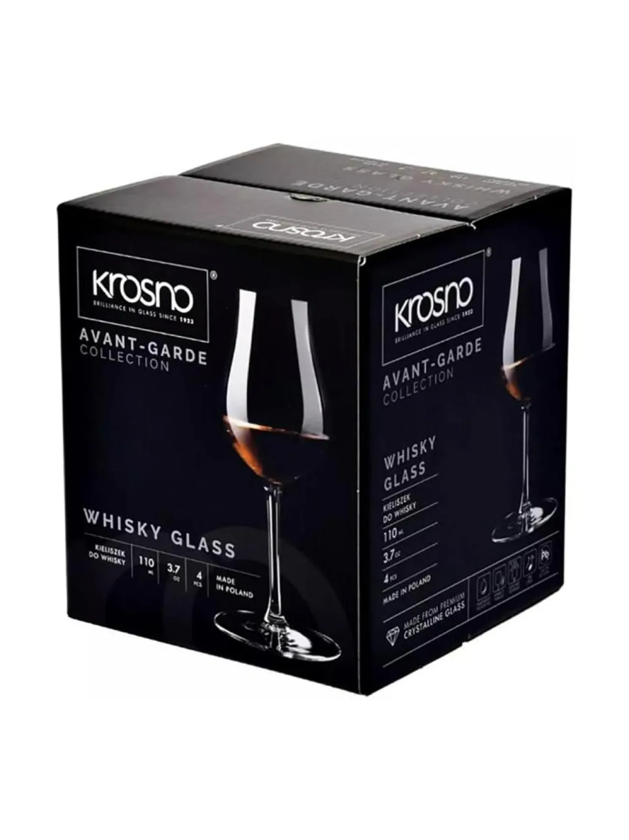 Krosno Viskilasi Avant-Garde 125ml (4kpl)^ Lasit