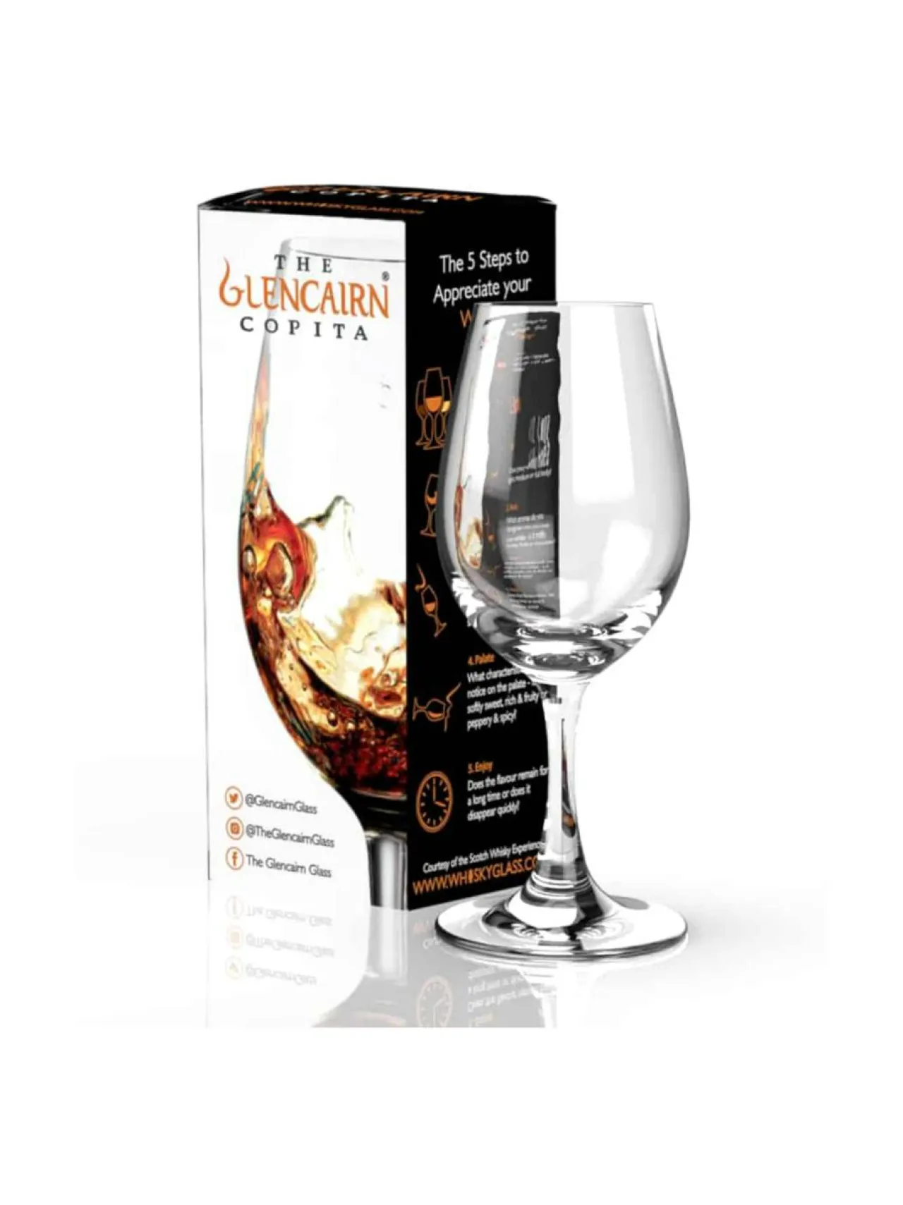 Lasit<Glencairn Viskilasi Nosing Copita, 1 kpl