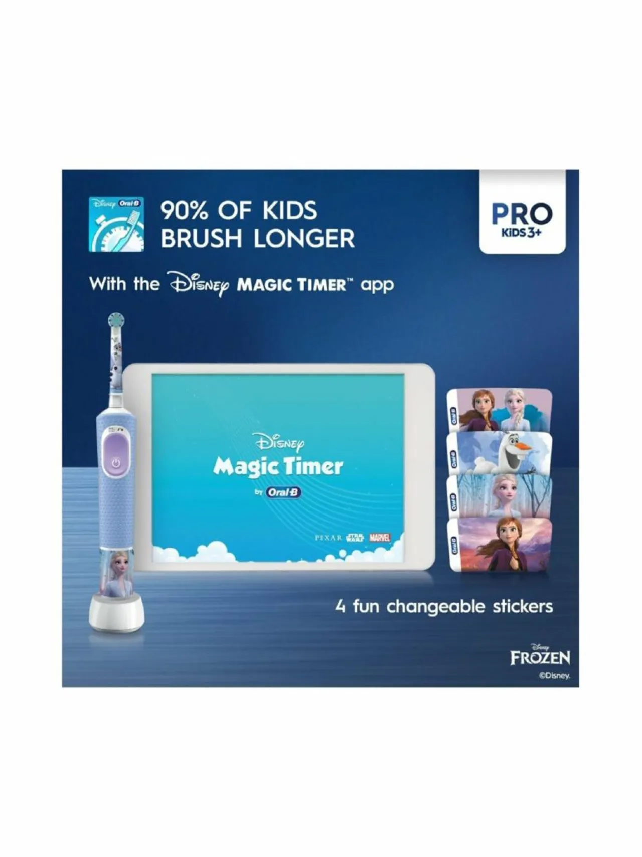 Oral-B Vitality Pro Kids Frozen -sähköhammasharja^ Hampaidenhoito